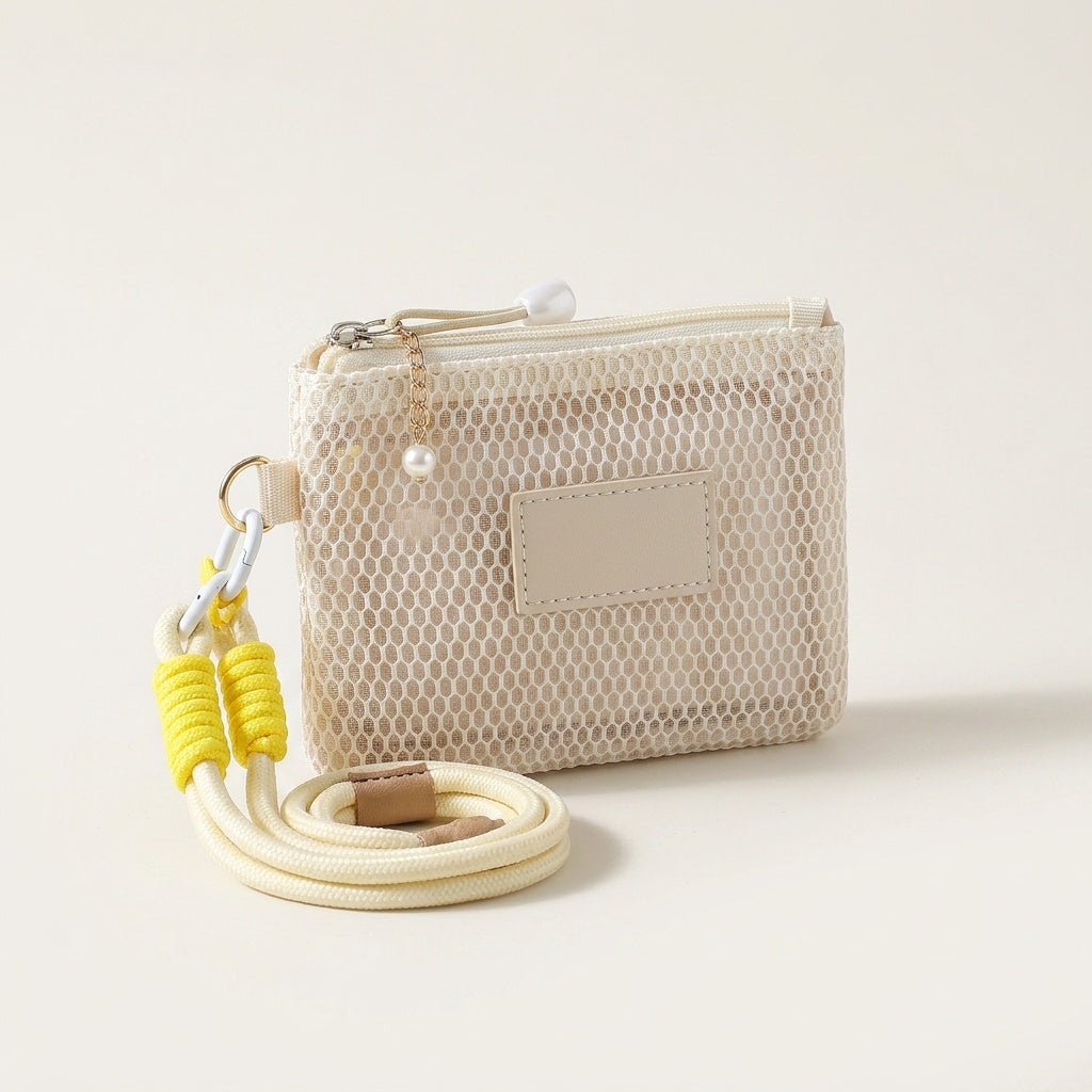 Organisateur Transparent Mesh Doré — BelleTrousse