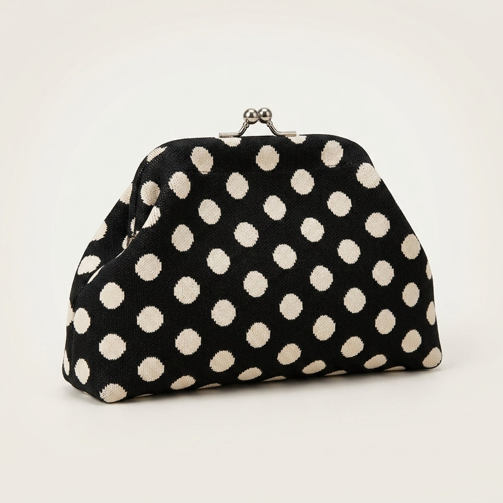 Trousse de Maquillage Pois Multicolore — BelleTrousse