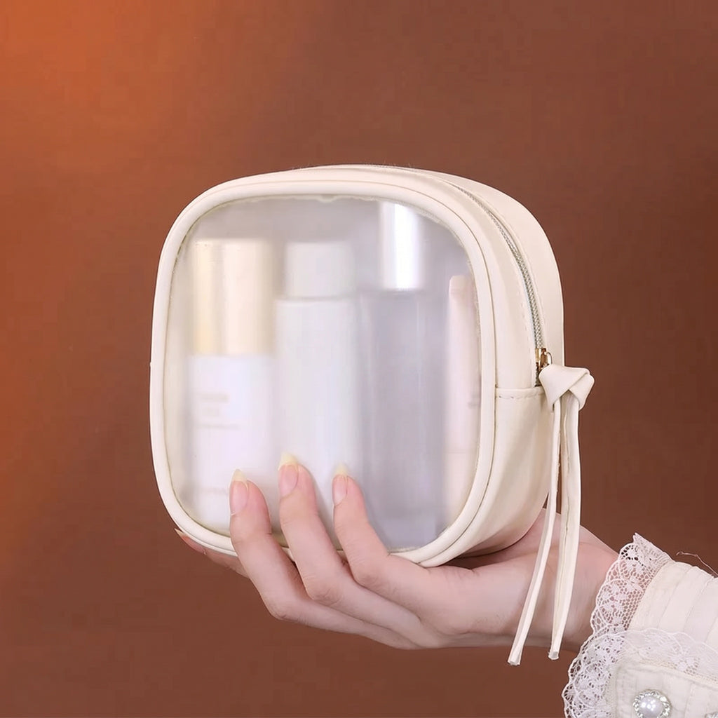 Set 3 Organisateurs Transparents Bordures Crème — BelleTrousse