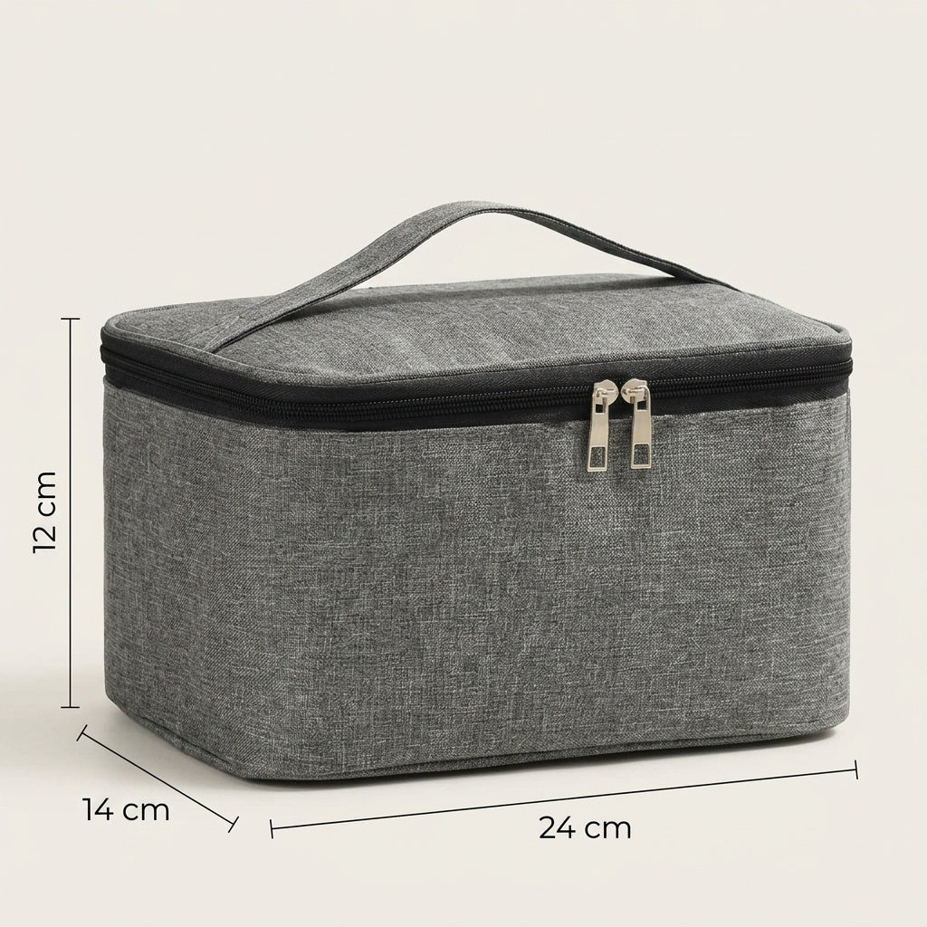 Vanity de Voyage Toile Structuré — BelleTrousse