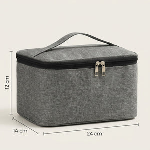 Vanity de Voyage Toile Structuré — BelleTrousse