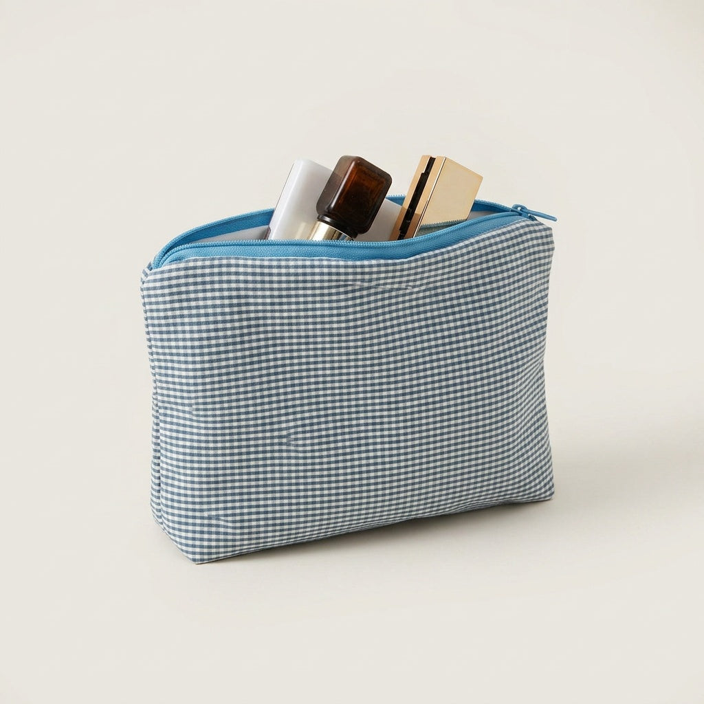 Pochette Maquillage Vichy Bleu — BelleTrousse