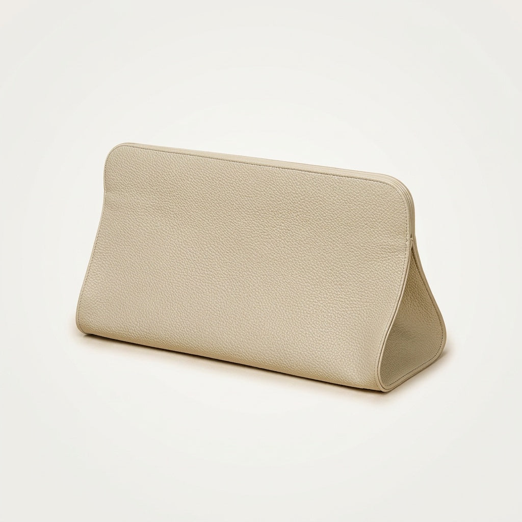 Trousse de Maquillage Cuir Grainé — BelleTrousse