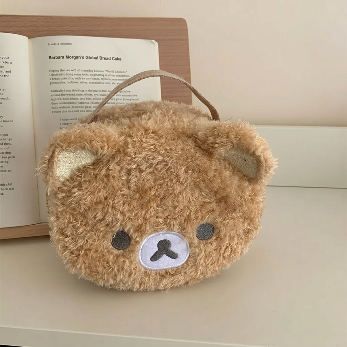 Pochette Peluche Ourson — BelleTrousse