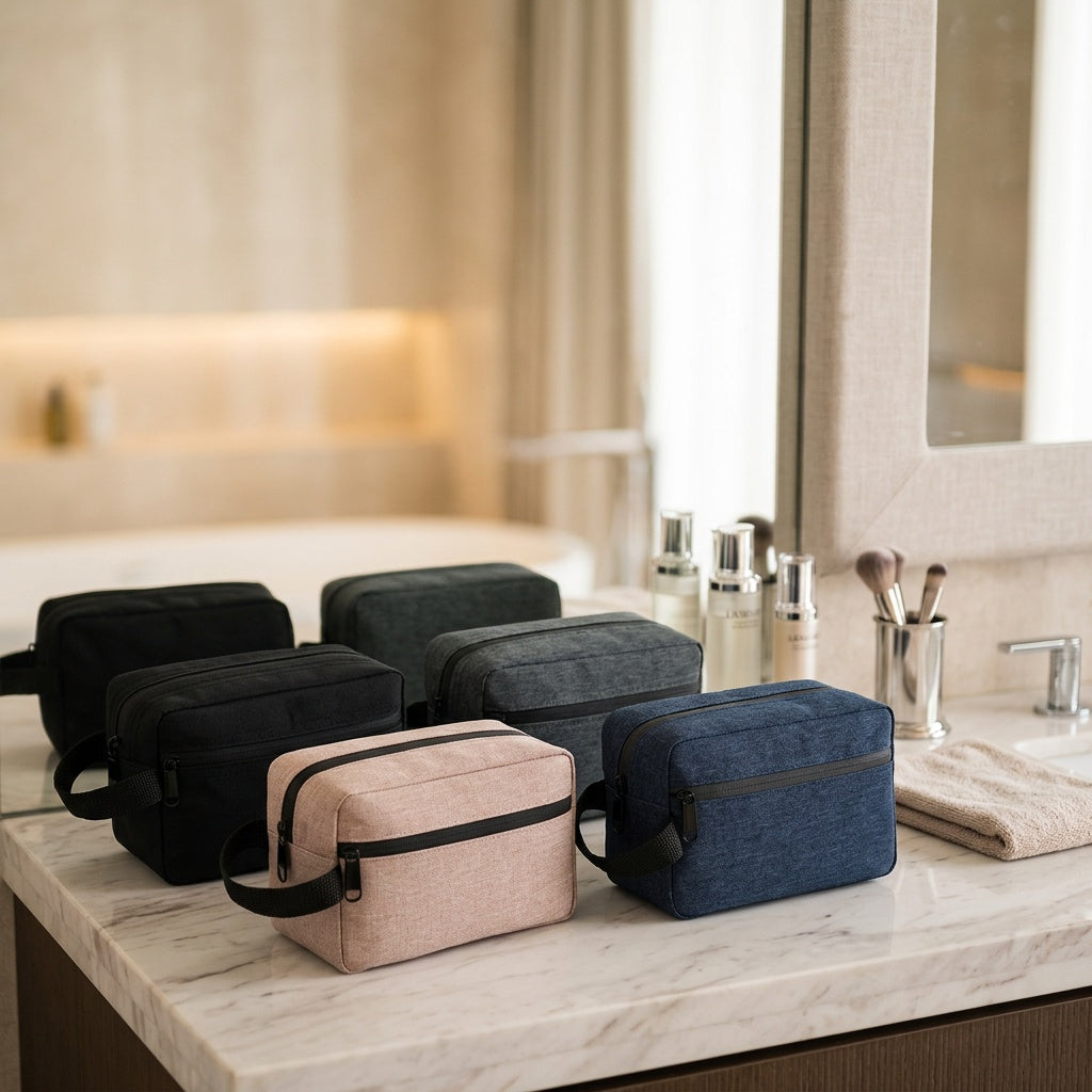 Vanity de Voyage Nylon Noir — BelleTrousse