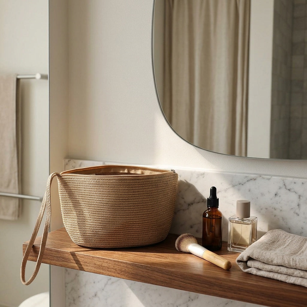 Pochette Tendance Raphia Natural — BelleTrousse