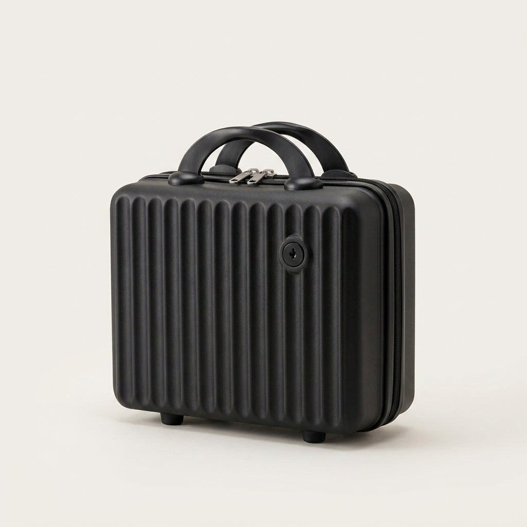 Vanity Rigide Valise Bleu Gris — BelleTrousse