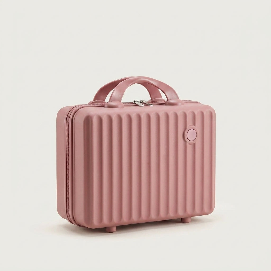 Vanity Rigide Valise Bleu Gris — BelleTrousse