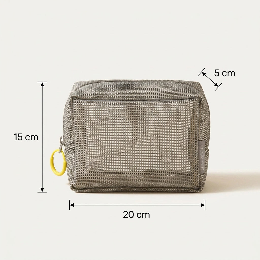 Pochette Organisateur Mesh Gris — BelleTrousse