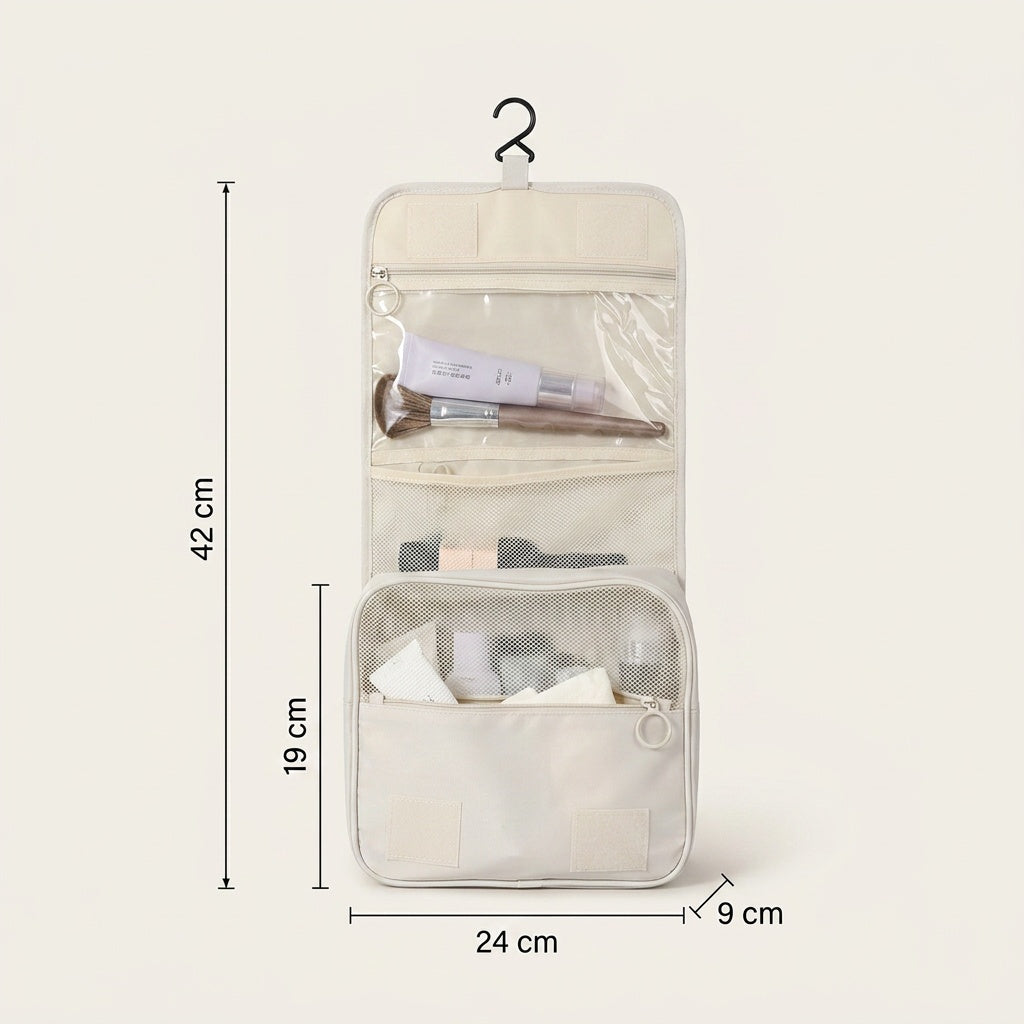 Vanity de Voyage Suspendu Crème — BelleTrousse
