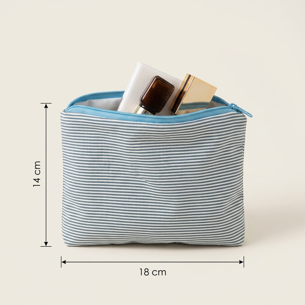 Pochette Maquillage Vichy Bleu — BelleTrousse