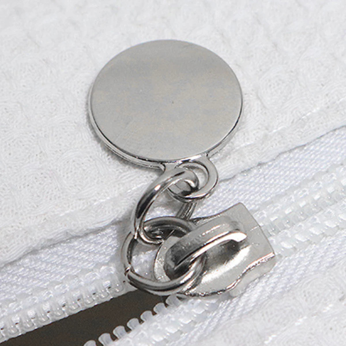 Trousse de Toilette Tissé Blanc Nacré — BelleTrousse