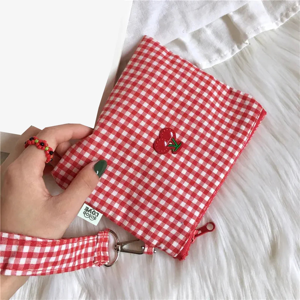 Pochette Maquillage Vichy Rouge Cerise — BelleTrousse