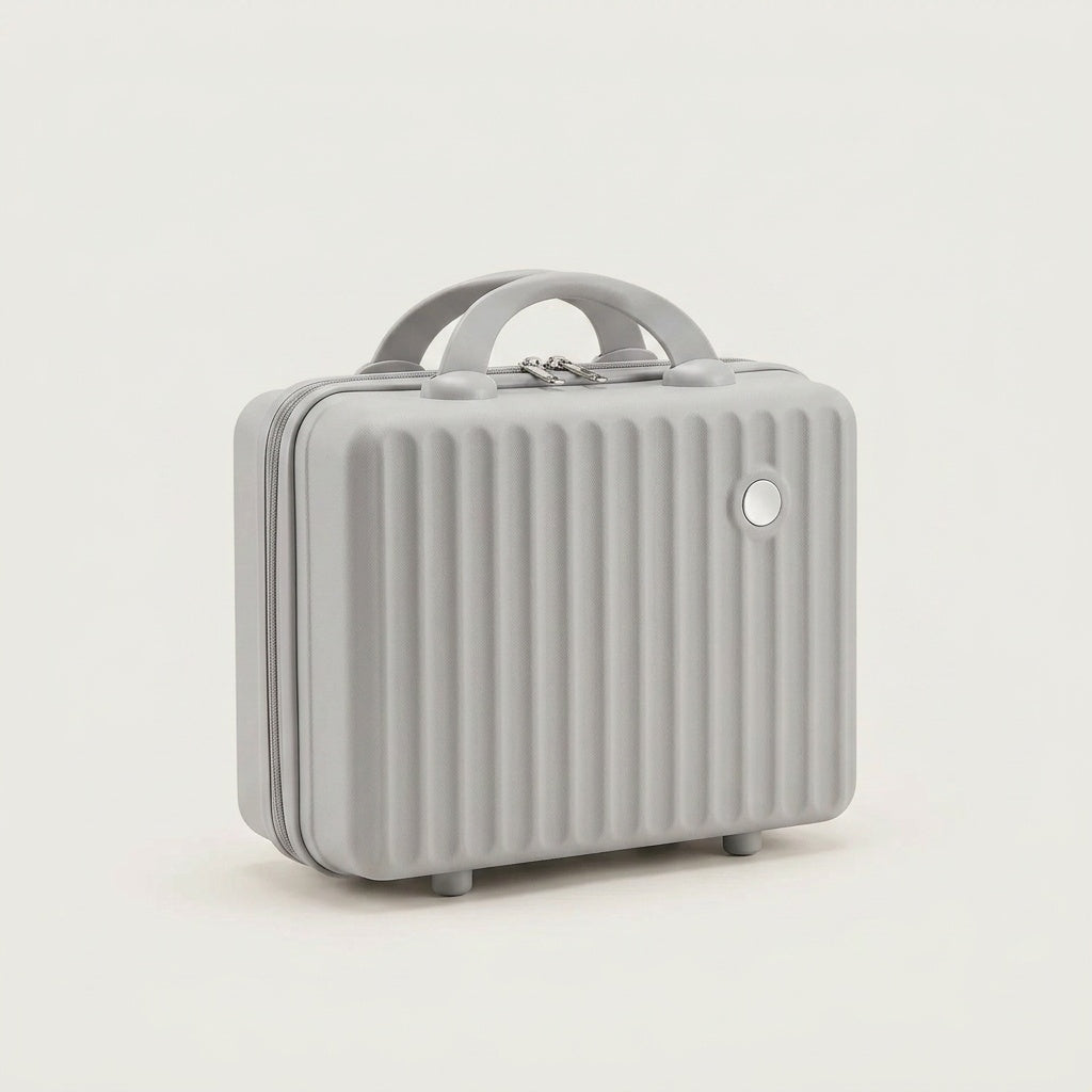 Vanity Rigide Valise Bleu Gris — BelleTrousse