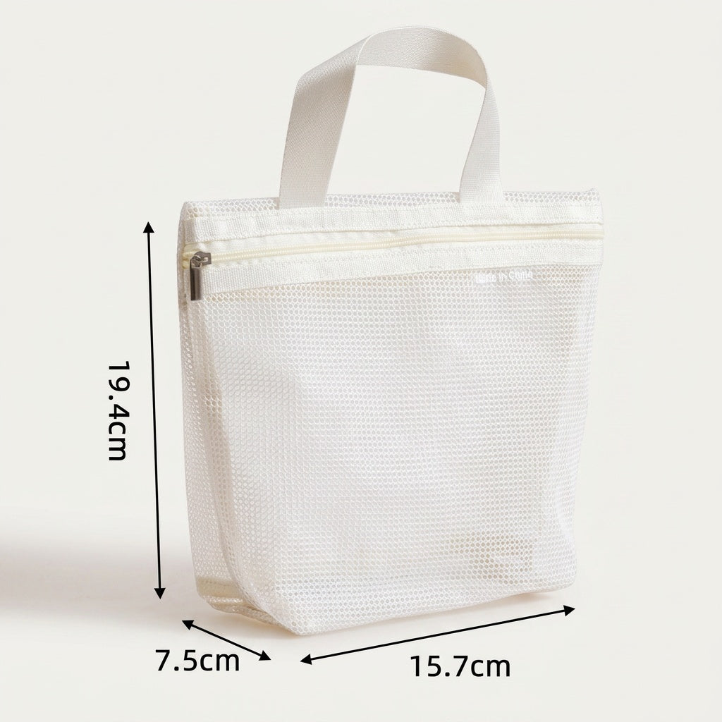 Organisateur Transparent Mesh Zippé — BelleTrousse