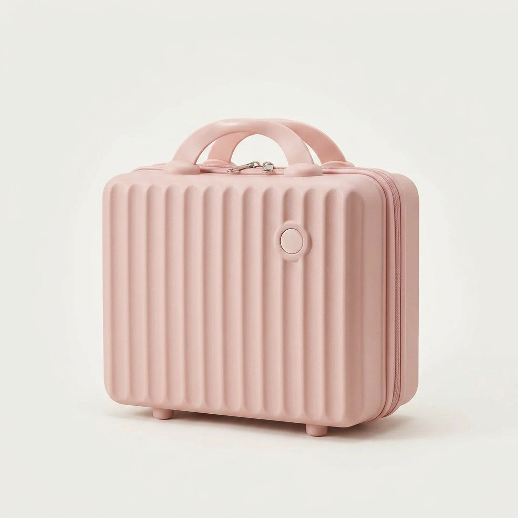 Vanity Rigide Valise Bleu Gris — BelleTrousse