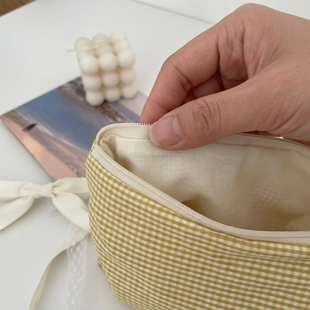 Pochette Maquillage Vichy Bleu — BelleTrousse