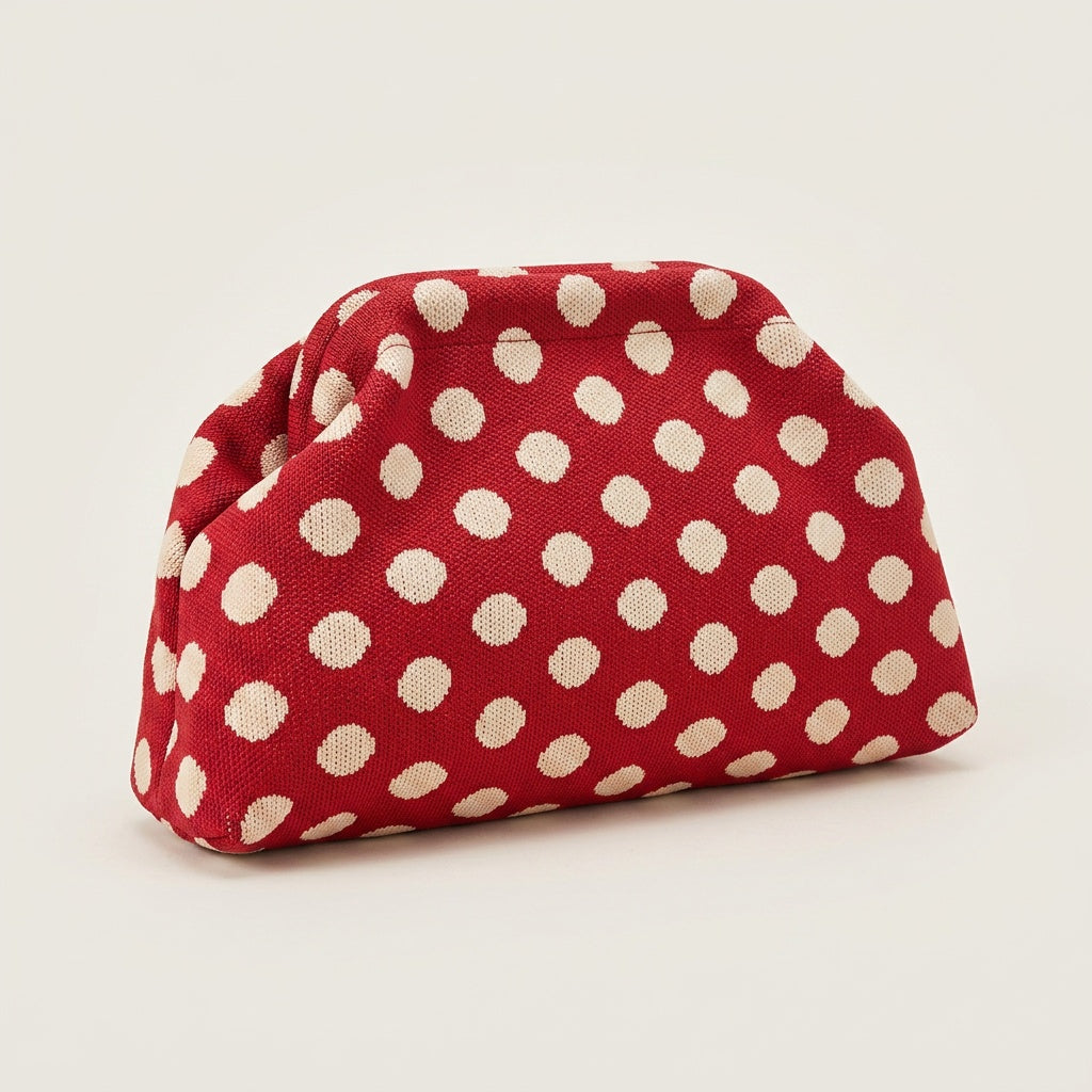 Trousse de Maquillage Pois Multicolore — BelleTrousse