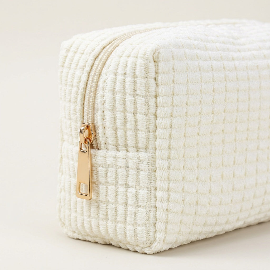 Trousse de Maquillage Matelassée — BelleTrousse