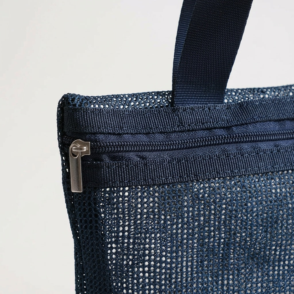 Organisateur Transparent Mesh Crème — BelleTrousse