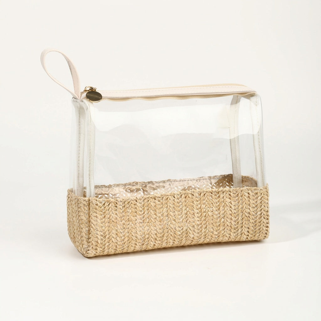 Organisateur Transparent Fond Tressé Natural — BelleTrousse