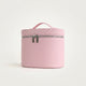 Vanity Cylindrique Cuir Grainé Noir — BelleTrousse